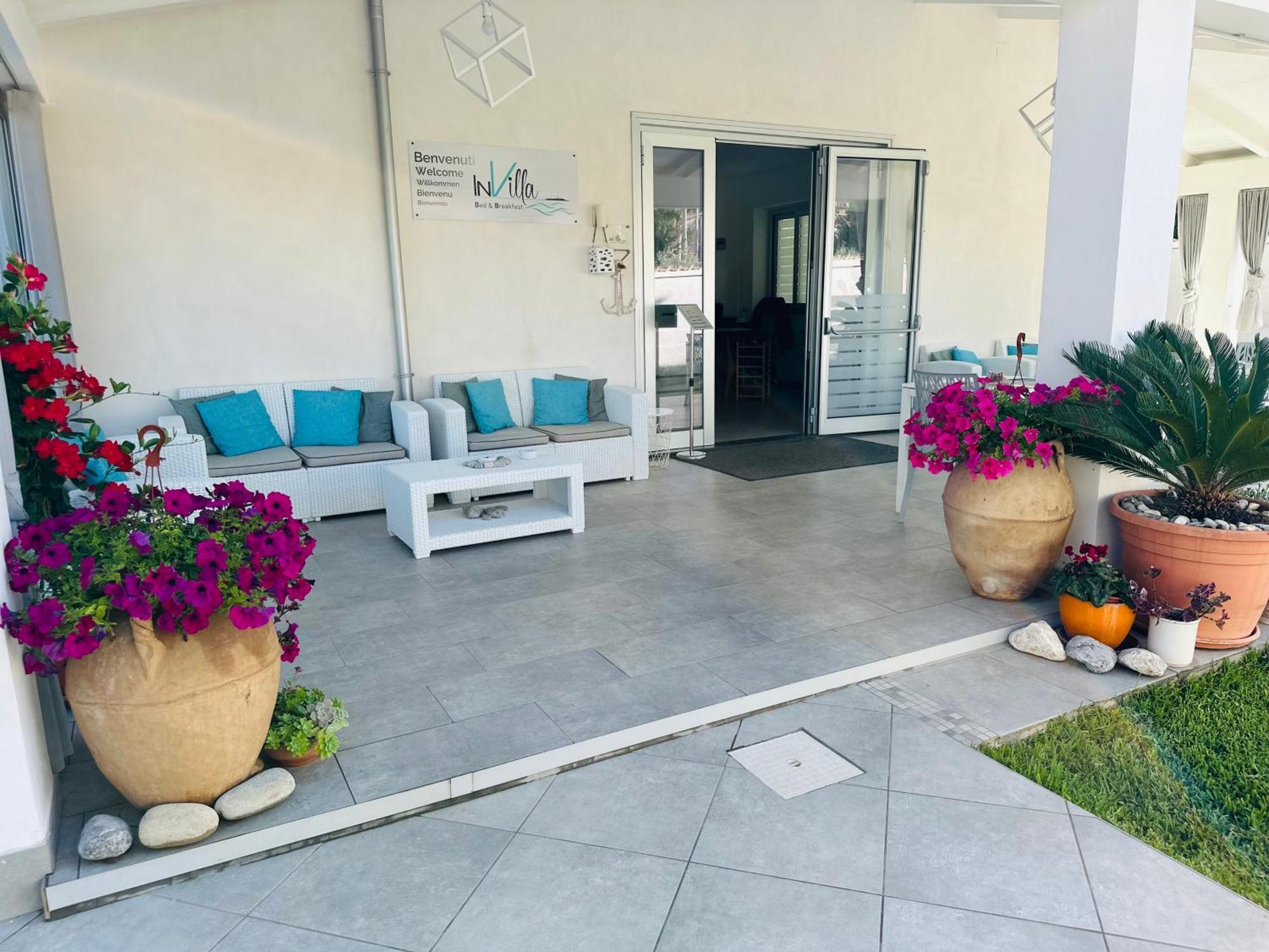 Invilla Bed&Breakfast - Quality Rooms Santa Maria di Castellabate Luaran gambar