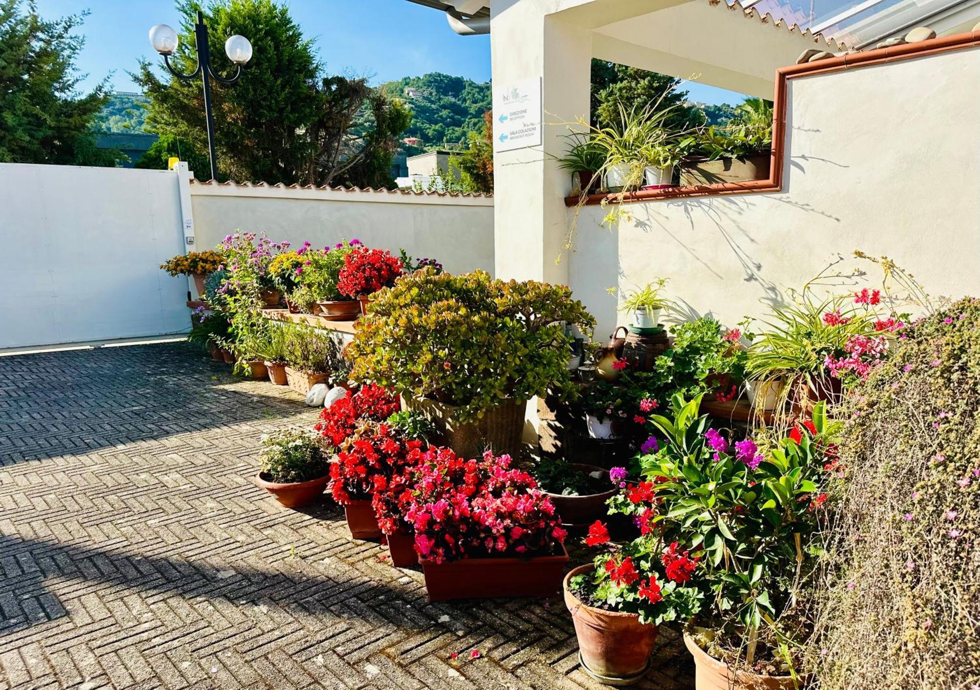 Invilla Bed&Breakfast - Quality Rooms Santa Maria di Castellabate Luaran gambar